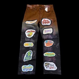 Custom Handmade Nickelodeon Denim 1of1